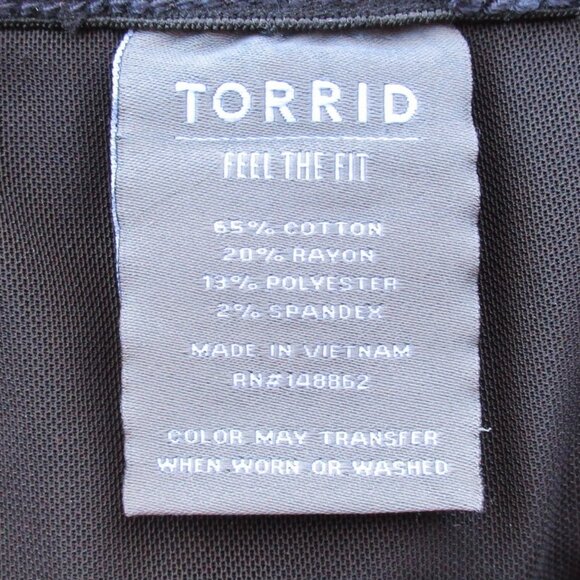 TORRID JEANS Size 14 Zip Ankle Bombshell Skinny Denim - Picture 8 of 9